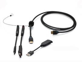 C2G 6FT HDMI RING DP USBC USBAMCF