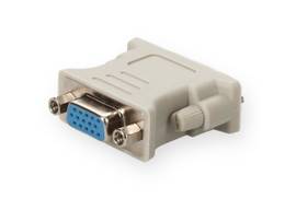 ADD-ON5PK DVI TO VGA M/F WHITE ADAPTER
