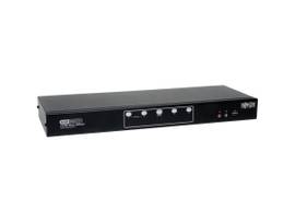 TRIPP LITE 4P DUAL MNTR DVI KVM SWTCH USB2.0 CBL