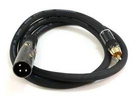 MONOPRICE 3FT PREMIER SERIES XLR MALE TO RCA MALE