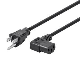 MONOPRICE POWER CORD - NEMA 5-15P TO IEC-320-C13 (