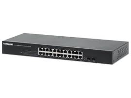 24-PORT GIGABIT ETHERNET SWITCH WITH 2 SFP PORTS