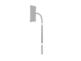 CTA DIGITAL HEAVY-DUTY SECURITY GOOSENECK TAB STAND