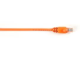 Black Box Connect CAT6 250 MHz Ethernet Patch Cable UTP PVC Snagless Orange 25 f