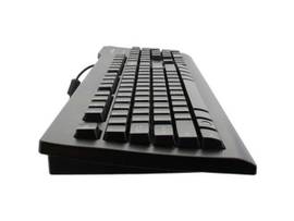 SEAL SHIELD SEAL CLEAN WATERPROOF KEYBOARD W/ KEY LOCKING FUNCTION - DISHWASHER SAFE - ISO / QWERTY / NORWEGIAN / QUICK CONNECT USB CABLE / BLACK - CE