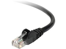 BELKIN CABLE CAT6 UTP RJ45M/M 25 BLK PATCH TAA