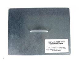 LEGRAND-WIREMOLD EFB BOX HOLE CUT TEMPLATE