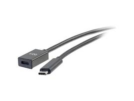 C2G 1FT USB C EXTENSION CABLE 5G 3A M/F