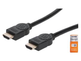Manhattan Certified Premium High Speed HDMI Cable with Ethernet 4K@60Hz UHD, HEC