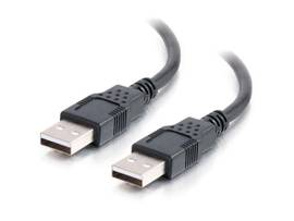 C2G 2m USB A to A - 2.0 Black (6.6ft)