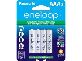 PANASONIC ENELOOP AAA 8PK 800 MAH RECHARGEABLE