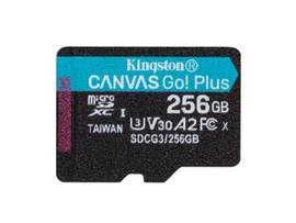 KINGSTON 256GB MICROSDXC 170R SINGLE PACK W/O ADP