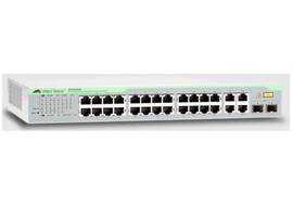 ALLIED 24 X 10/100T POE+ & 4 SFP WEBSMART SWT
