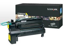 LEXMARK TONER C792 XHI-YLD YEL