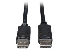 Tripp Lite series DisplayPort Cable with Latching Connectors, 4K 60 Hz (M/M), Bl