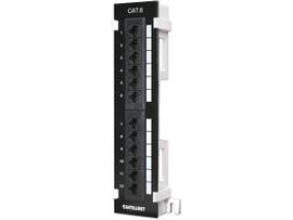 INTELLINET CAT6 12PWALLMOUNT PATCH PANEL