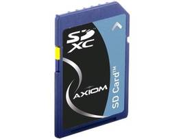 AXIOM 128GB SECURE DIGITAL EXTENDED CAPACITY (SDXC) CLASS 10 FLASH CARD
