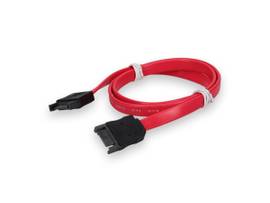 ADD-ON 2FT SATA M/F RED SERIAL CABLE