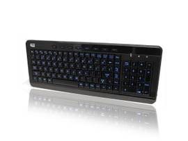 ILLUMINATED CMPCT KYBD, ADJ BRIGHTNESS