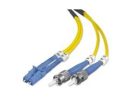 BELKIN CABLE FIBER LC/ST 15M DUPLEX 8.3/125