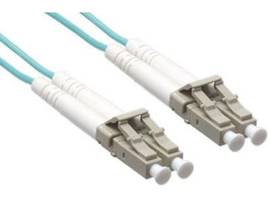 AXIOM LC/LC MULTIMODE DUPLEX OM4 50/125 FIBER OPTIC CABLE 80M