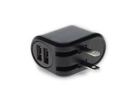 ADD-ON ADD ON NEMA 1-15P TO 2XUSB 2.0 (A) M/F ADPT CBL 12WB