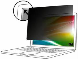3M Bright Screen Privacy Filter for 14in Laptop, 16:10, BP140W1B