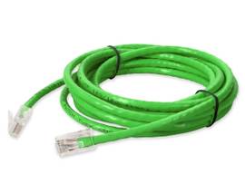 AddOn 1.5m RJ-45 (Male) to RJ-45 (Male) Straight Non-Booted, Non-Snagless Lime C