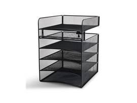 SAFCO HANGING ONYX DSK HORZ STOR BLK