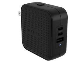 TARGUS HYPERJUICE 70W GAN GLOBAL CHARGER (2 USB-C/1 USB-A PORTS) W/TRAVEL ADAPTERS
