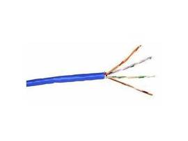 BELKIN CABLE4PR 24AWG 1000 BLUE CAT5 SOLID BULK