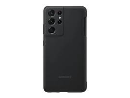 SAMSUNG S21 ULTRA SILICONE COVER W S-PEN BLK