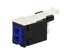 ORTRONICS ADPT,FIBER,HDJ,LC,DX,BLUE,BLACK HSG