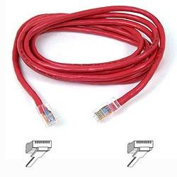BELKIN CABLE CAT5E UTP RJ45M/M 4 RED PATCH