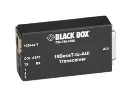BLACK BOX CORP 10BASE-T TO AUI TRANSCEIVER LE180A