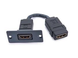 KRAMER W-H(W-HDMI)(B) W-HDMI WALL PLATE INSERT BLK