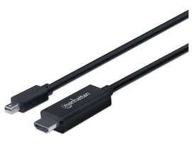 Manhattan 1080p Mini DisplayPort to HDMI Cable Mini DisplayPort Male to HDMI Mal