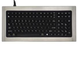 IKEY STAINLESS STEEL, INTRINSICALLY SAFE DESKTOP KEYBOARD WITH A PS/2 CABLE