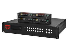 MONOPRICE 18G 8X8  HDMI 2.0 MTRX HDBASET 150M W/    (E.G. W/CD) 8 RCVRS