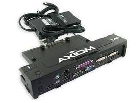 AXIOM E-PORT PLUS REPLICATOR USB 3.0 W/130-WATT POWER ADAPTER CORD FOR DELL