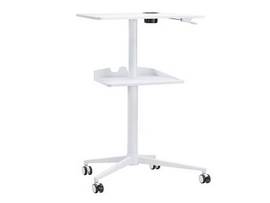 SAFCO VUM PNEUMATIC STANDING DESK WH