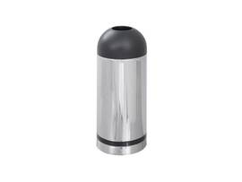 SAFCO RECEPTACLE S OPEN 15GAL CHRBLK