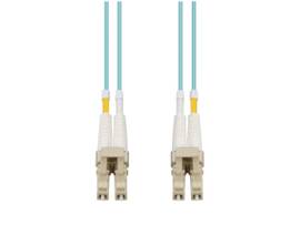 ADD-ON 20FT LC M/M OM4 AQUA FIBER PATCH CBL