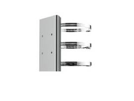 HORIZONTAL POLE MOUNT GRAY