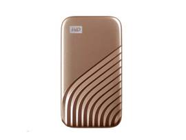 WD 2TB MY PASSPORT SSD PORTABLE EXTERNAL SOLID STATE DRIVE, GOLD