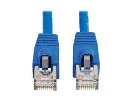 TRIPPLITE CAT8 ETHERNET CABLE 40G SNAGLESS SSTP RJ45 M/M POE BLUE 12FT
