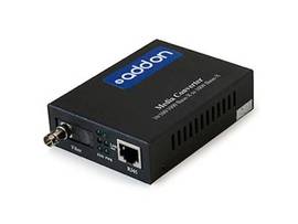 AddOn 10/100/1000Base-TX(RJ-45) to 1000Base-BXD(ST) BiDi SMF 1550nm/1310nm 20km
