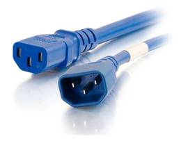 C2G 3FT C14 TO C13 18/3 SJT BLUE