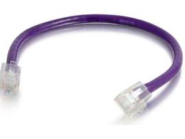 C2G 9FT CAT6 NON BOOTED PATCH CBL PURPLE