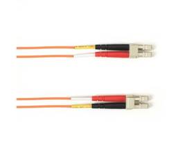 OM2 50/125 Multimode Fiber Optic Patch Cable OFNR PVC LC-LC OR 2M